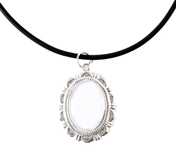 Standard Poodle Dog Cameo Necklace Handmade Gifts