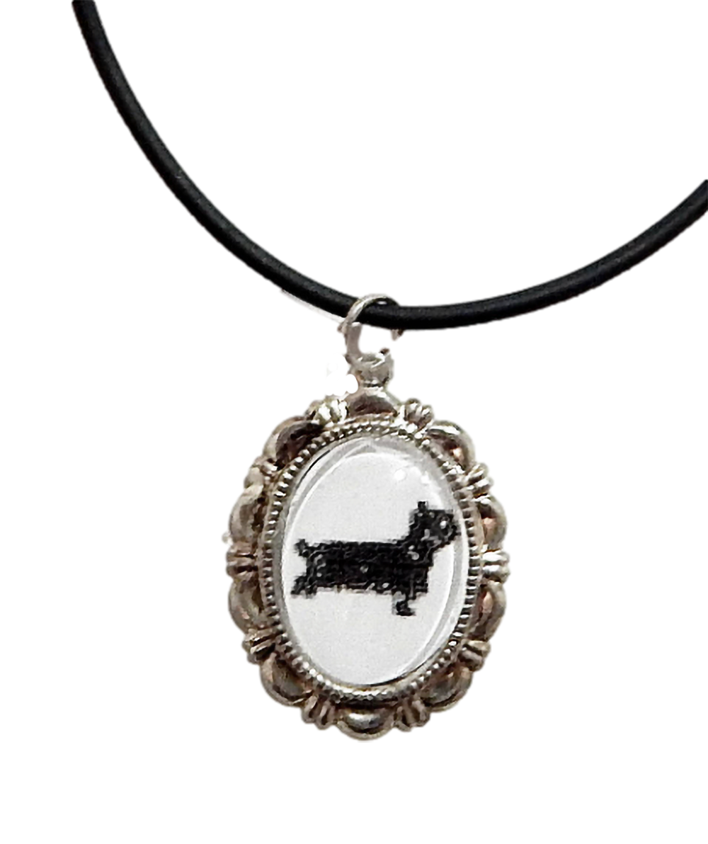 Yorkie Dog Cameo Necklace Cameo Handmade Gifts
