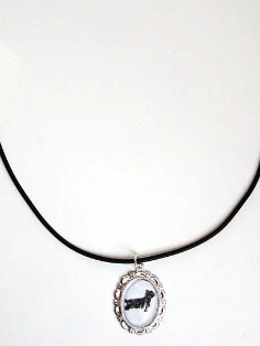 Yorkie Dog Cameo Necklace Cameo Handmade Gifts