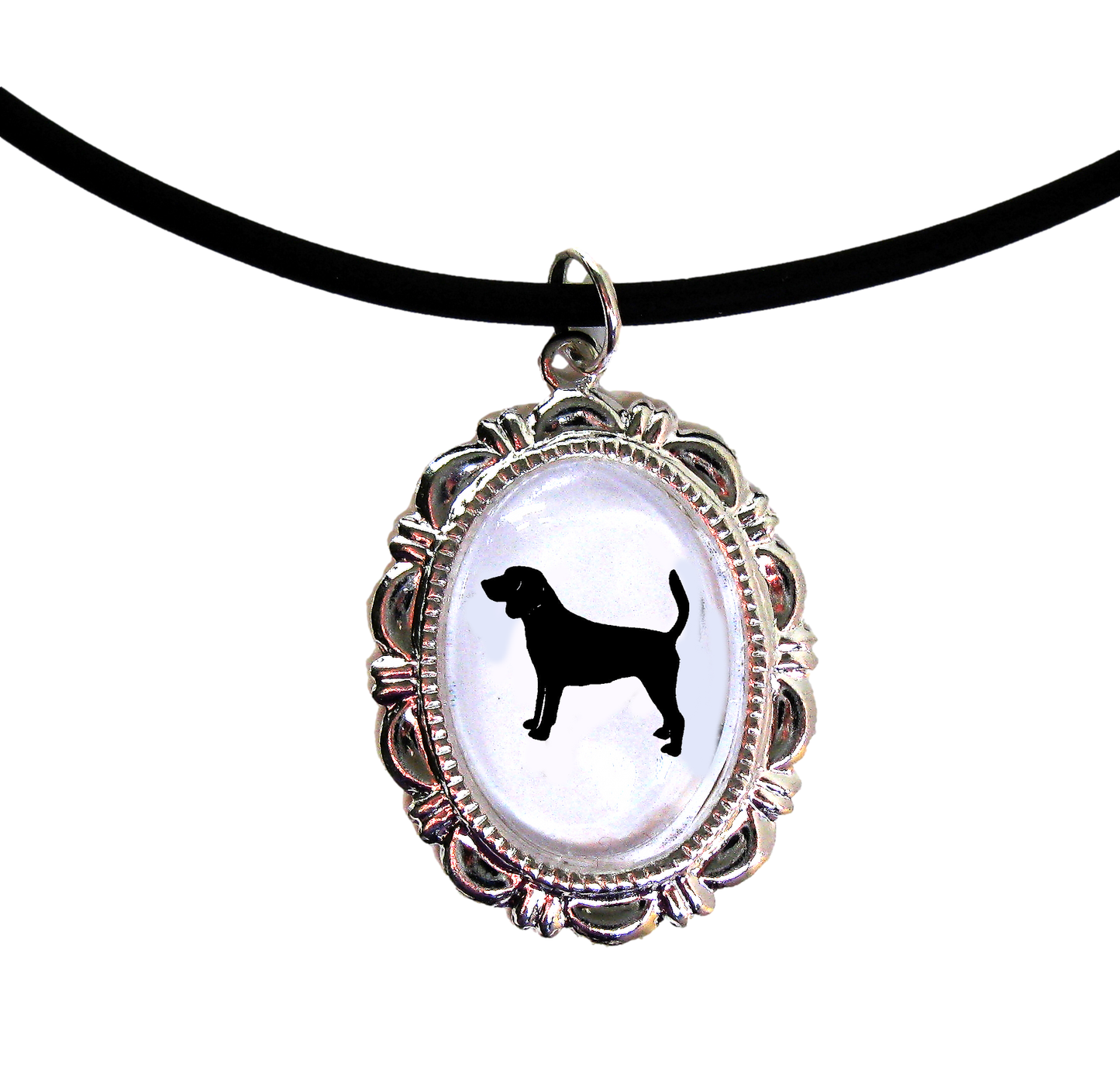 Beagle Dog Cameo Necklace Handmade Gifts