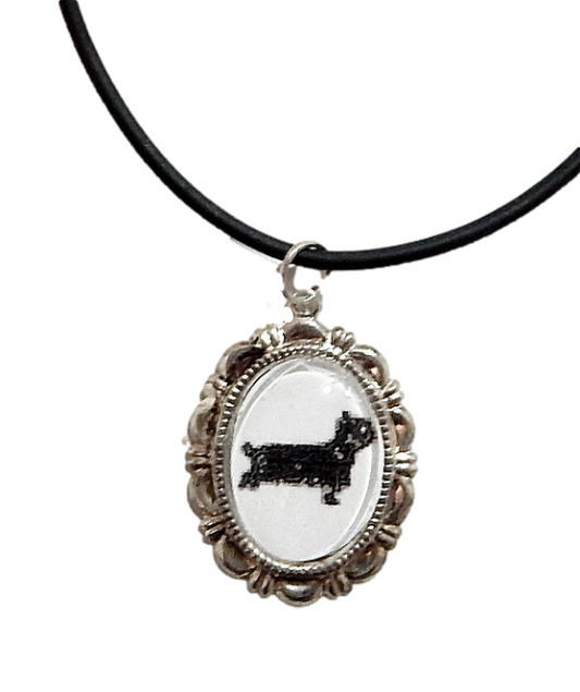 Yorkie Dog Cameo Necklace Cameo Handmade Gifts