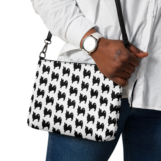 Long-haired Chihuahua Purse with Adjustable Strap