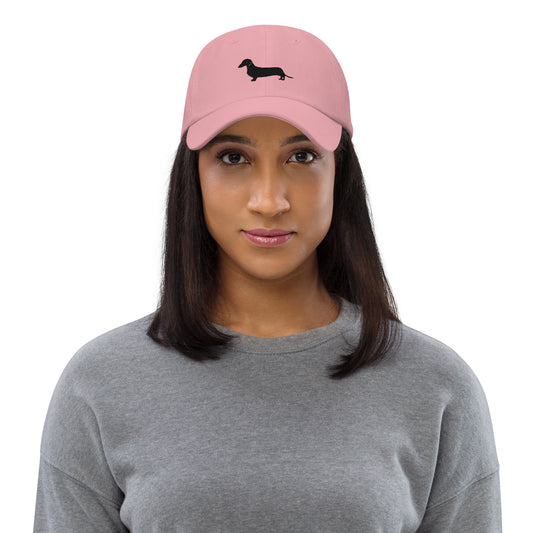 Dachshund Dog Ball Cap Embroidered Unisex