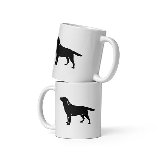 Labrador Retriever Ceramic Mug White Glossy